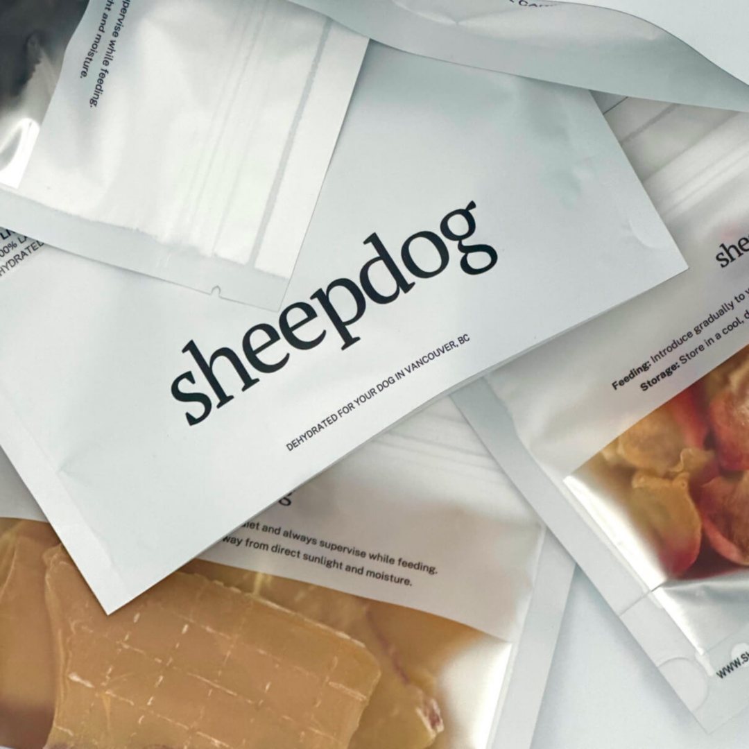 White paper reads 'Sheepdog'